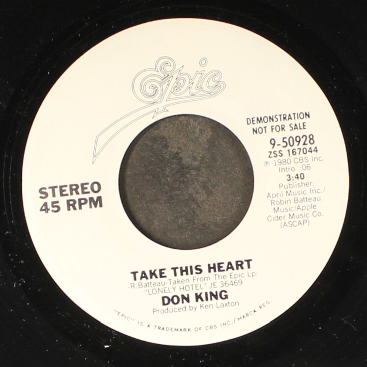 take this heart / same by DON KING