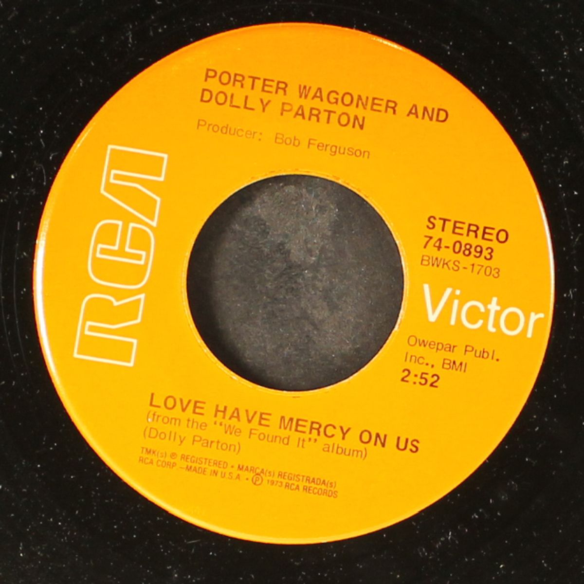 we found it / love have mercy on us by PORTER WAGONER & DOLLY PARTON