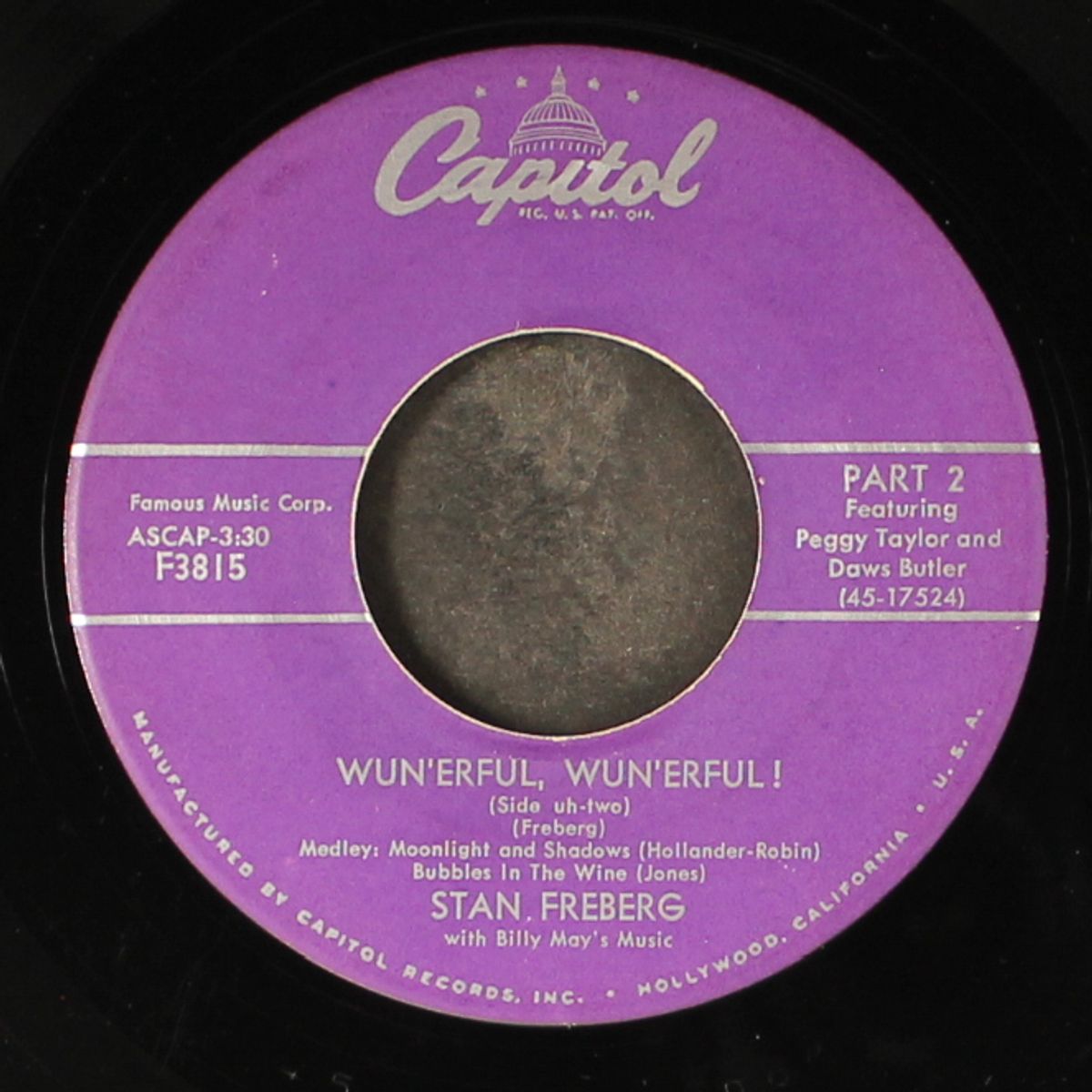 wun'erful, wun'erful! / part 2 by STAN FREBERG