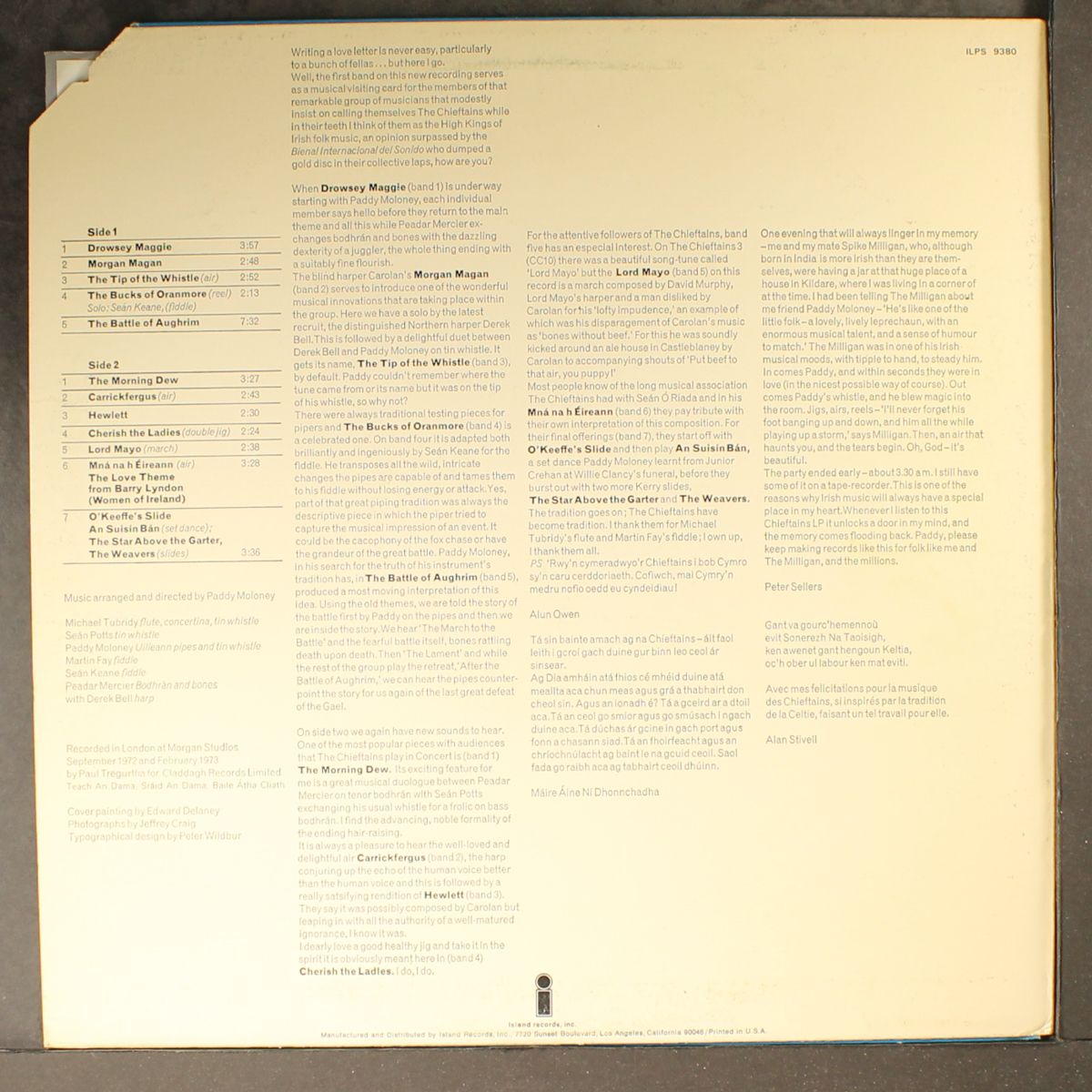 the chieftains 4 by CHIEFTAINS