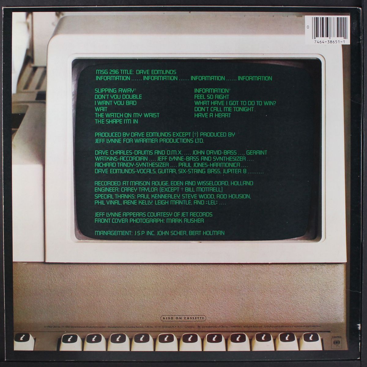 information by DAVE EDMUNDS