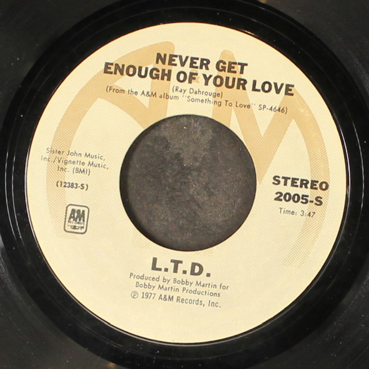 never get enough of your love / make someone smile, today! by L.T.D