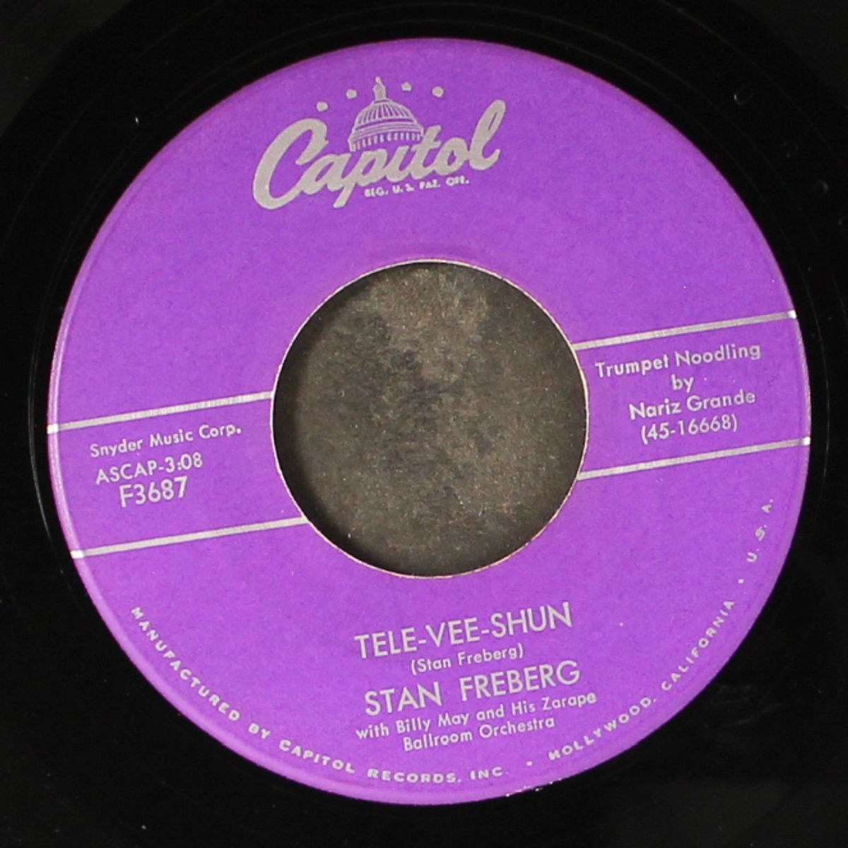 banana boat / tele-vee-shun by STAN FREBERG
