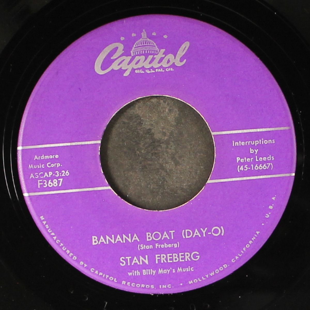 banana boat / tele-vee-shun by STAN FREBERG