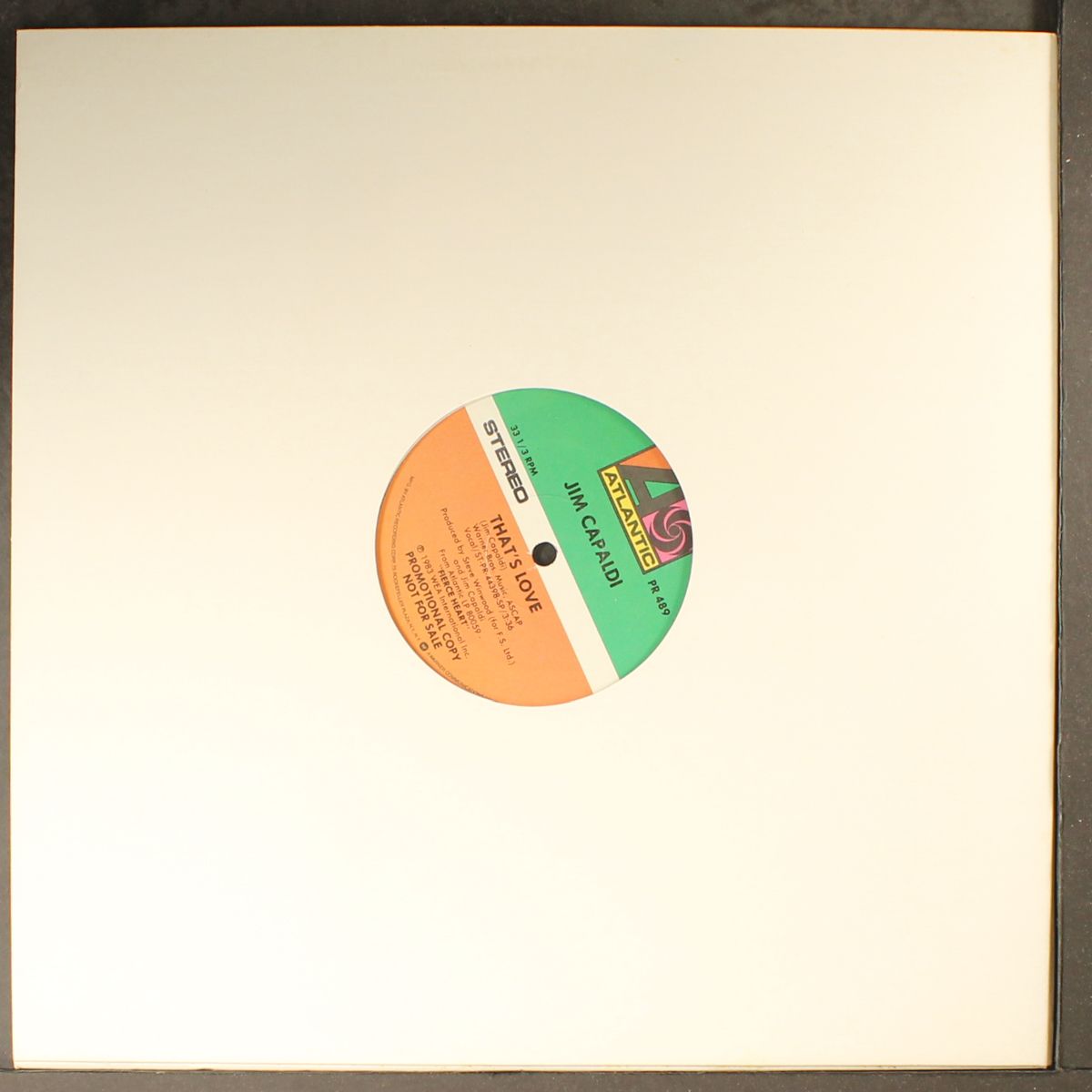 that's love / same by JIM CAPALDI