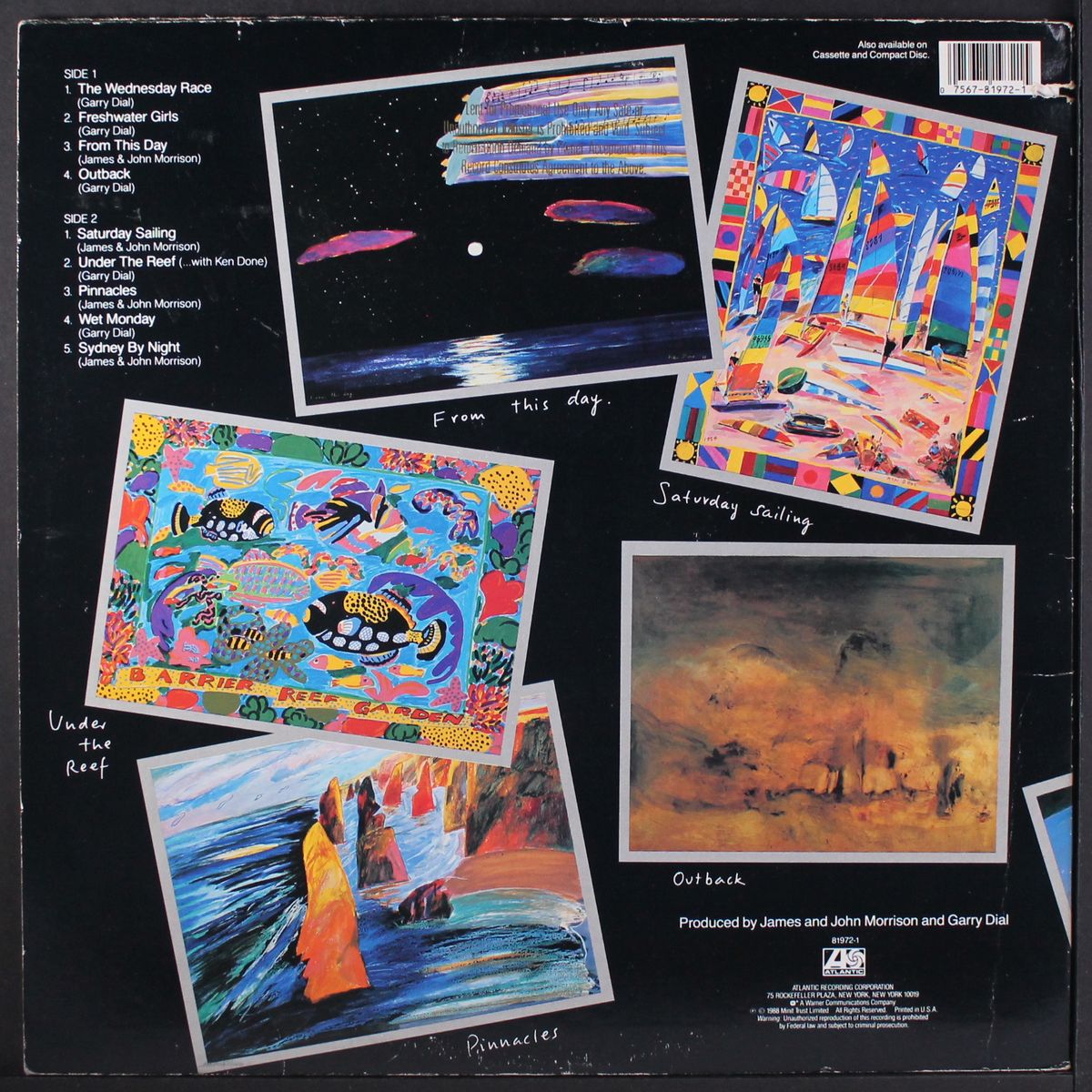 postcards from down under by JAMES MORRISON