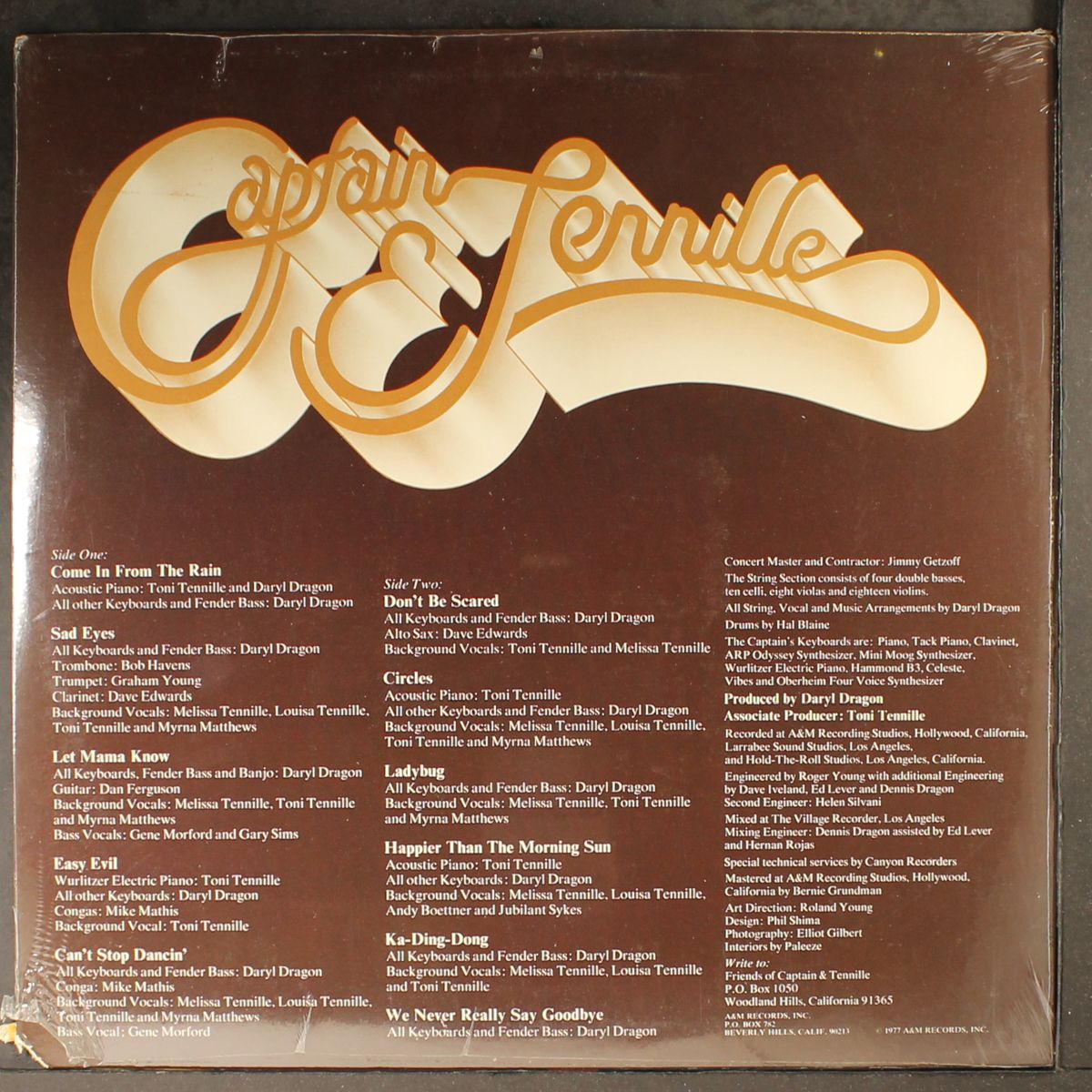 come in from the rain by CAPTAIN & TENNILLE