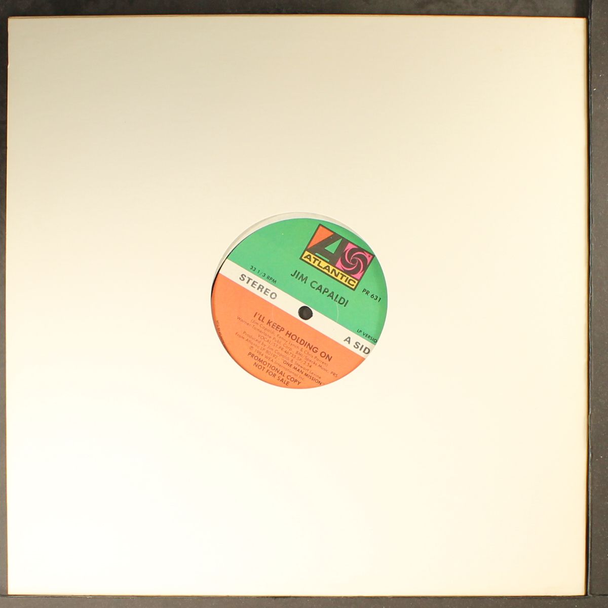 i'll keep holding on / same by JIM CAPALDI