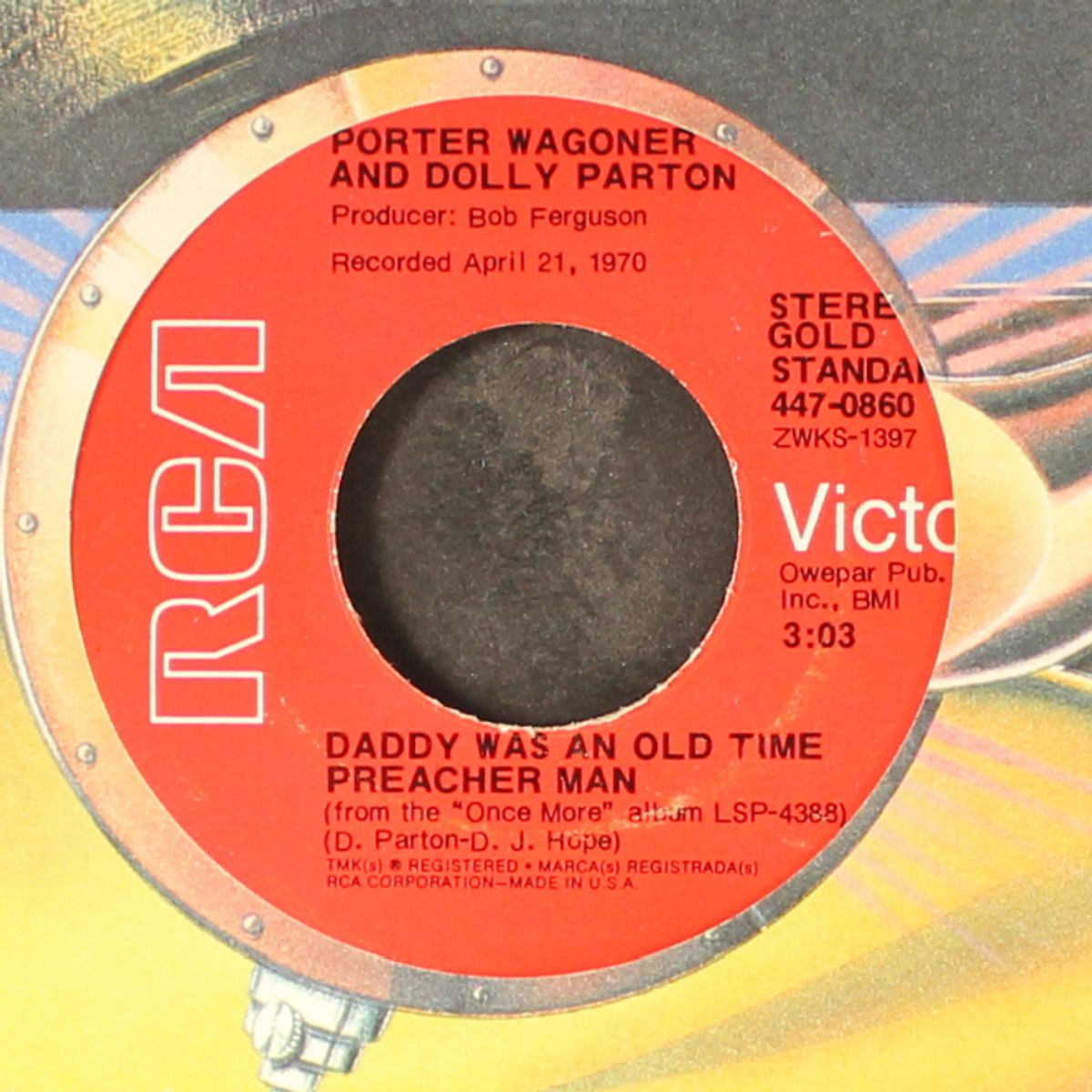 daddy was an old time preacher man / just someone i used to know by PORTER WAGONER & DOLLY PARTON