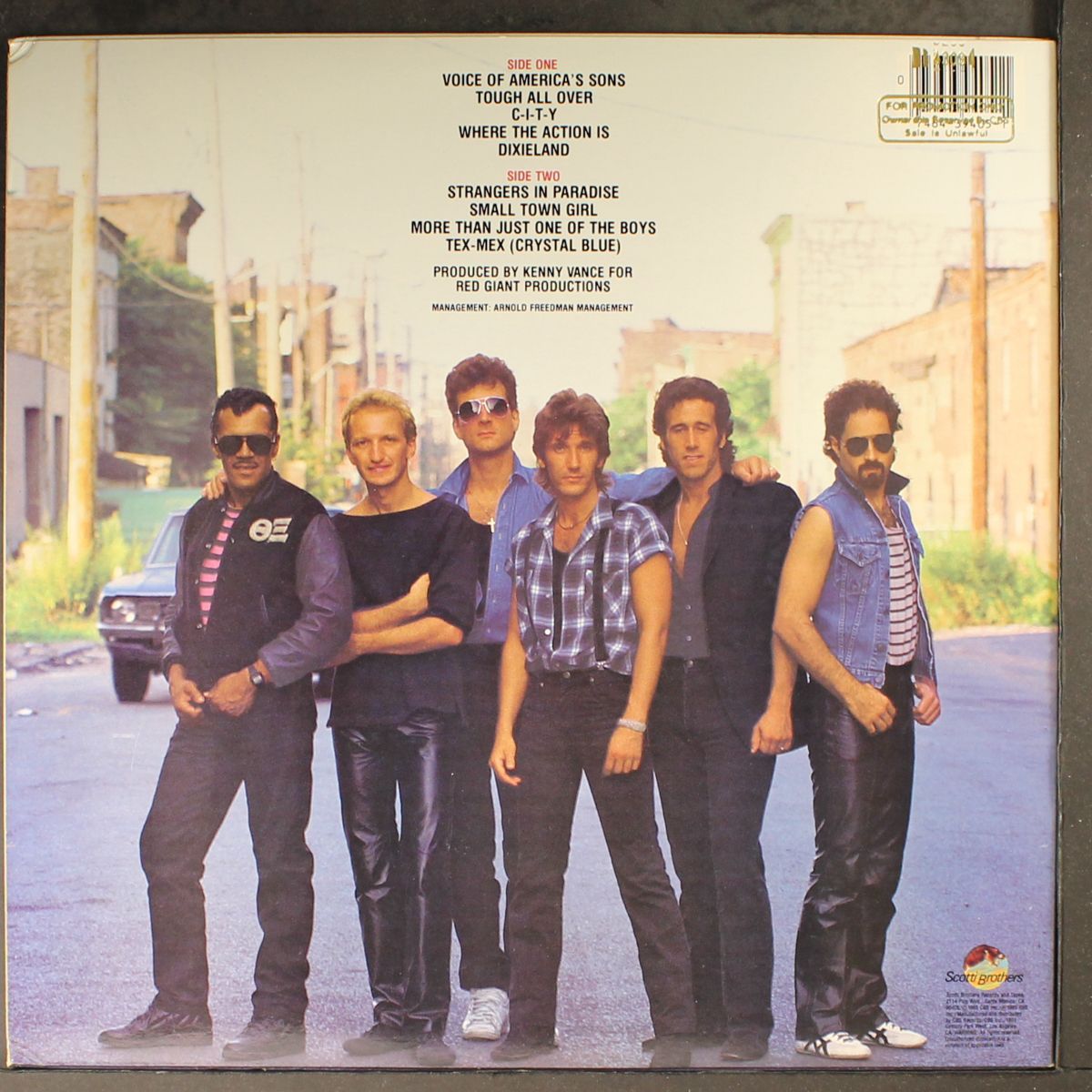 tough all over by JOHN CAFFERTY & BEAVER BROWN BAND