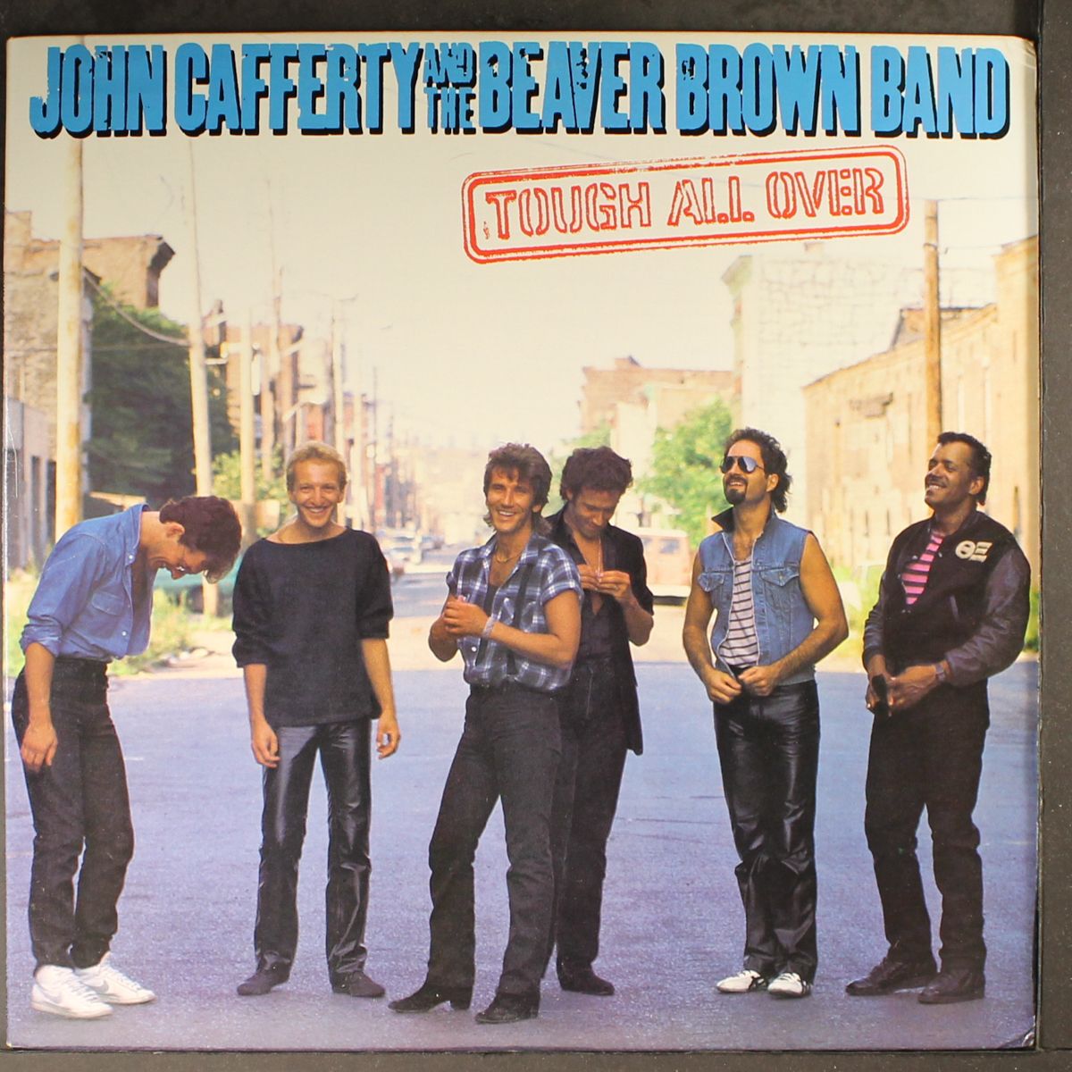 tough all over by JOHN CAFFERTY & BEAVER BROWN BAND