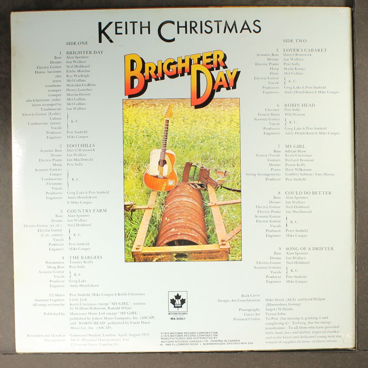 brighter day by KEITH CHRISTMAS