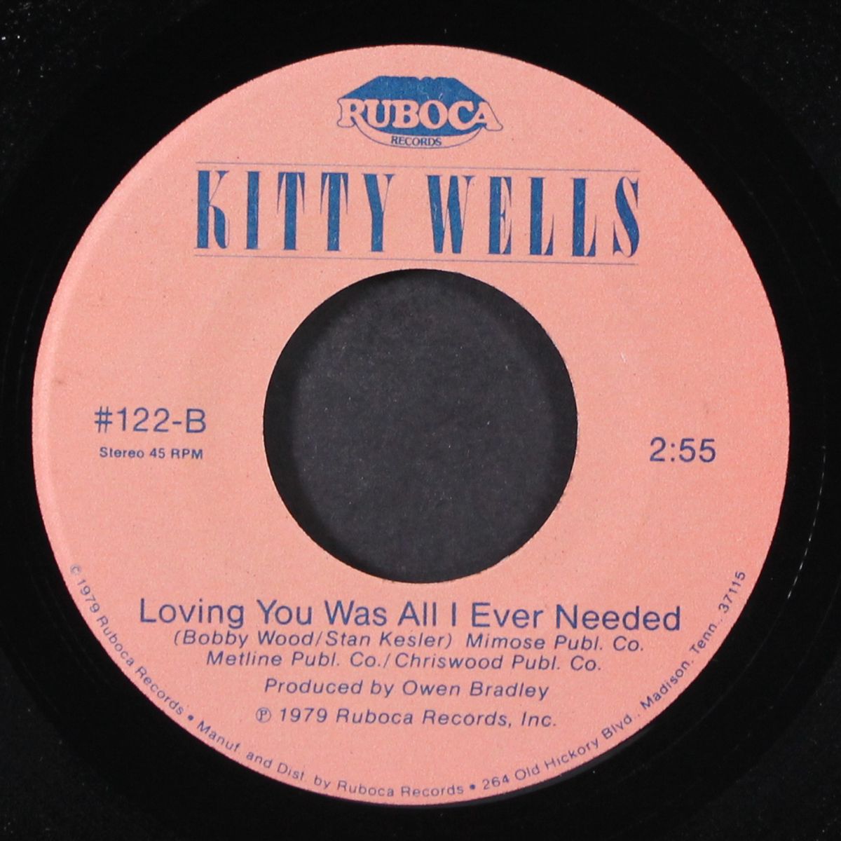 thank you for the roses by KITTY WELLS