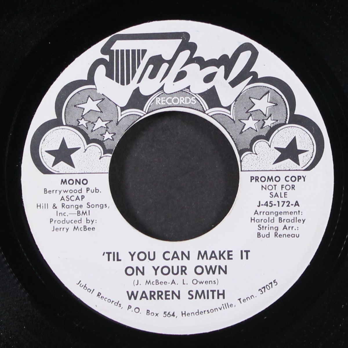 til you can make it on your own / between the devil and the deep blue by WARREN SMITH
