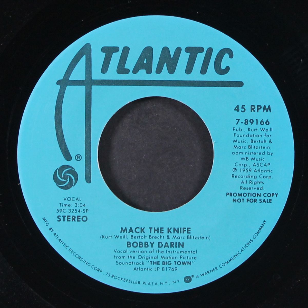 mack the knife by BOBBY DARIN