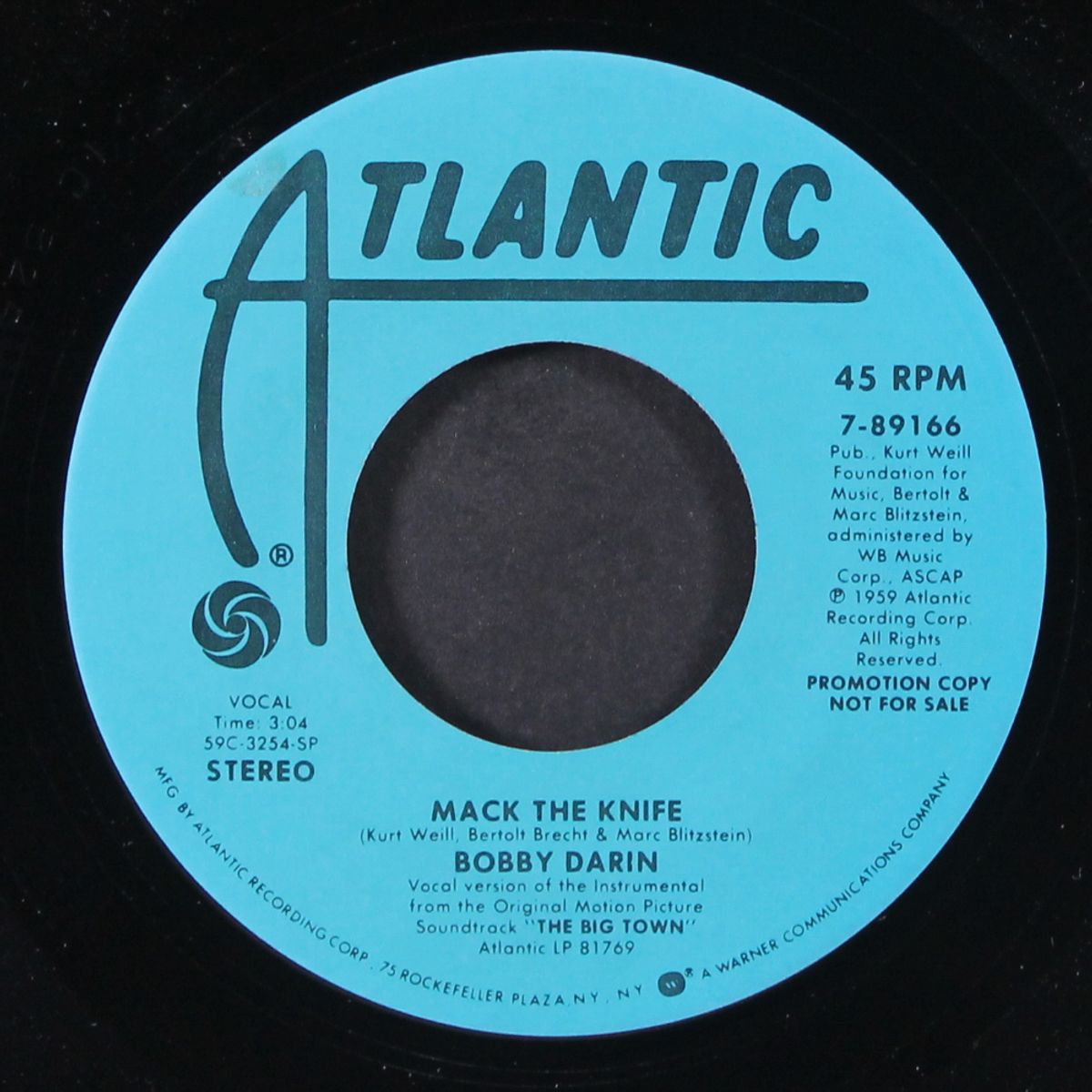 mack the knife by BOBBY DARIN