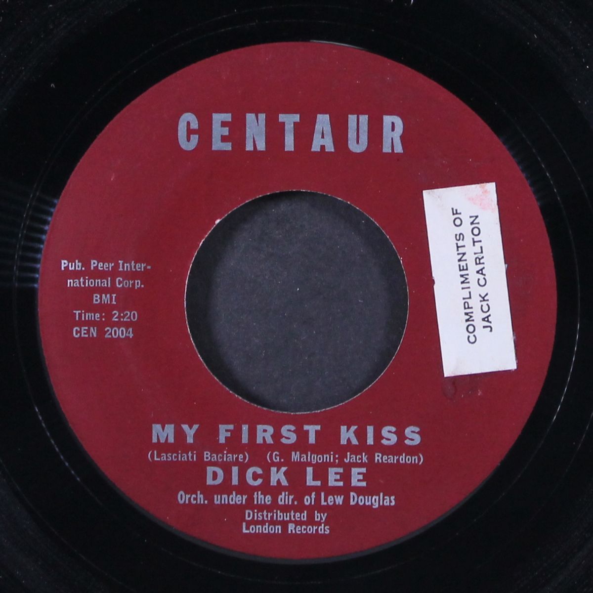 don't cry anymore / my first kiss by DICK LEE