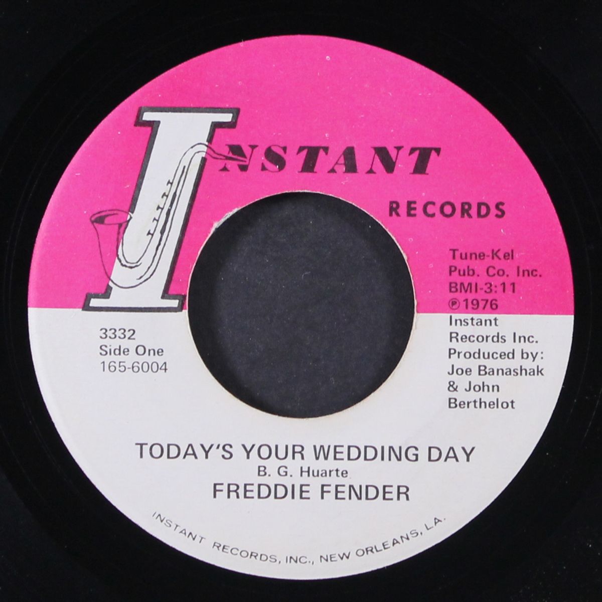 today's your wedding day / some people say by FREDDIE FENDER