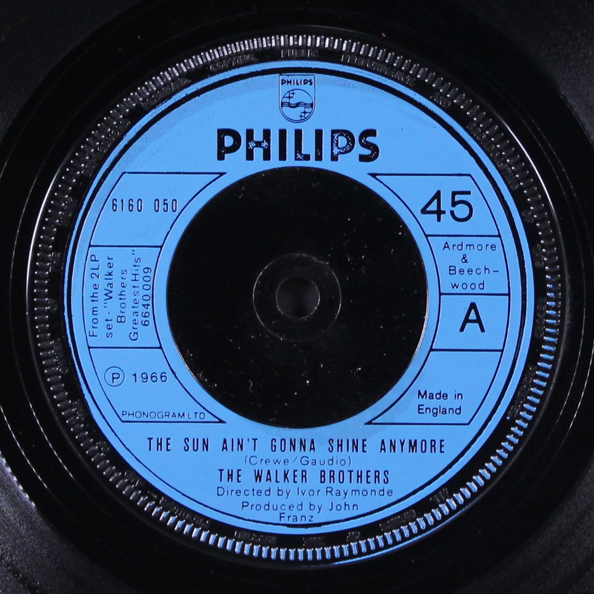 the sun ain't gonna shine any more / +2 by WALKER BROTHERS