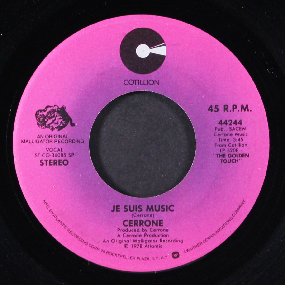 je suis music / rocket in the pocket by CERRONE