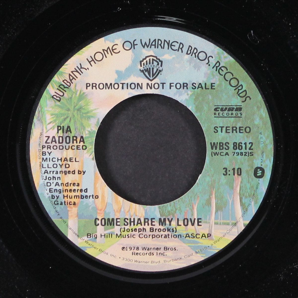 come share my love / mono by PIA ZADORA