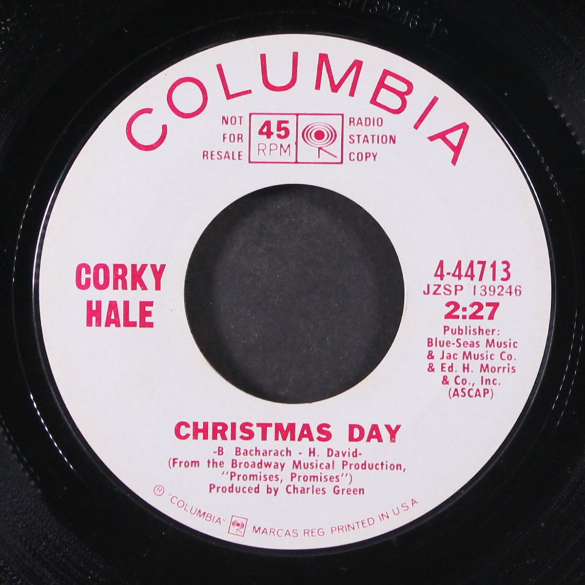 twinky / christmas day by CORKY HALE