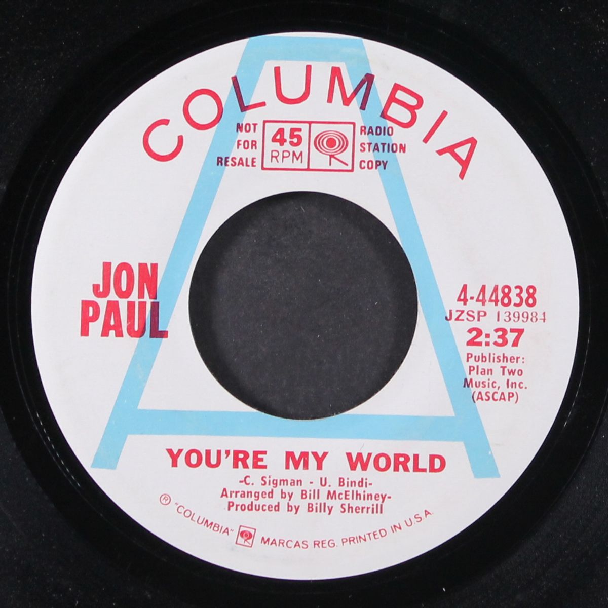 you're my world / portrait of life by JON PAUL