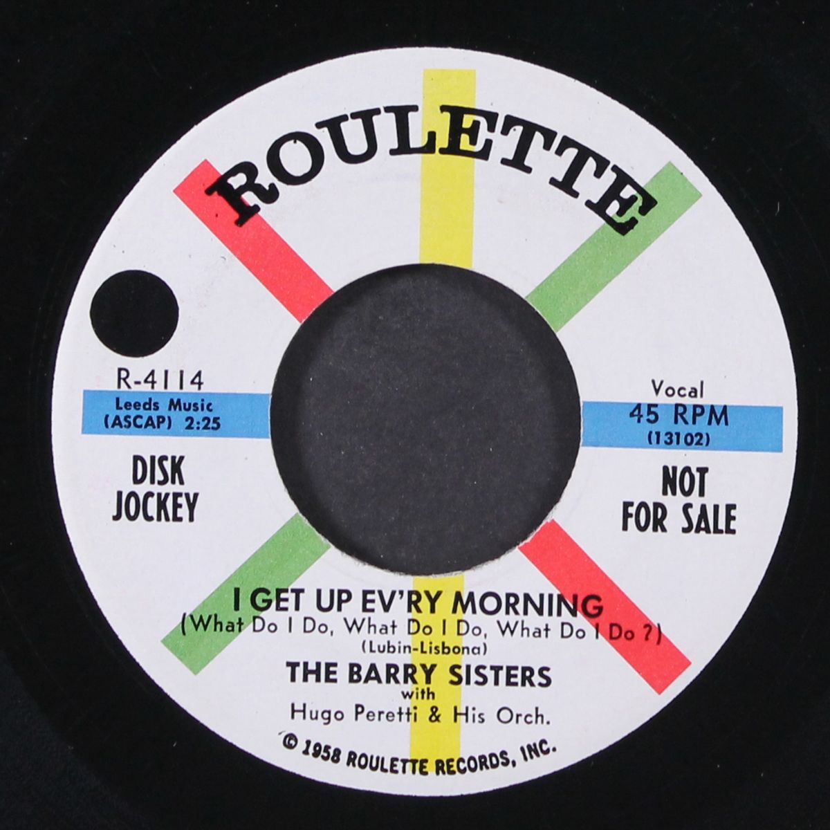 i hear bells / i get up ev'ry morning by BARRY SISTERS