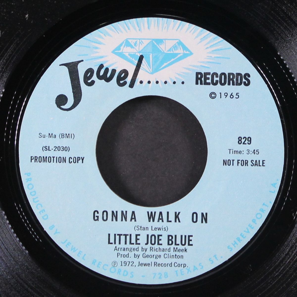 right there where you left it / gonna walk on by LITTLE JOE BLUE