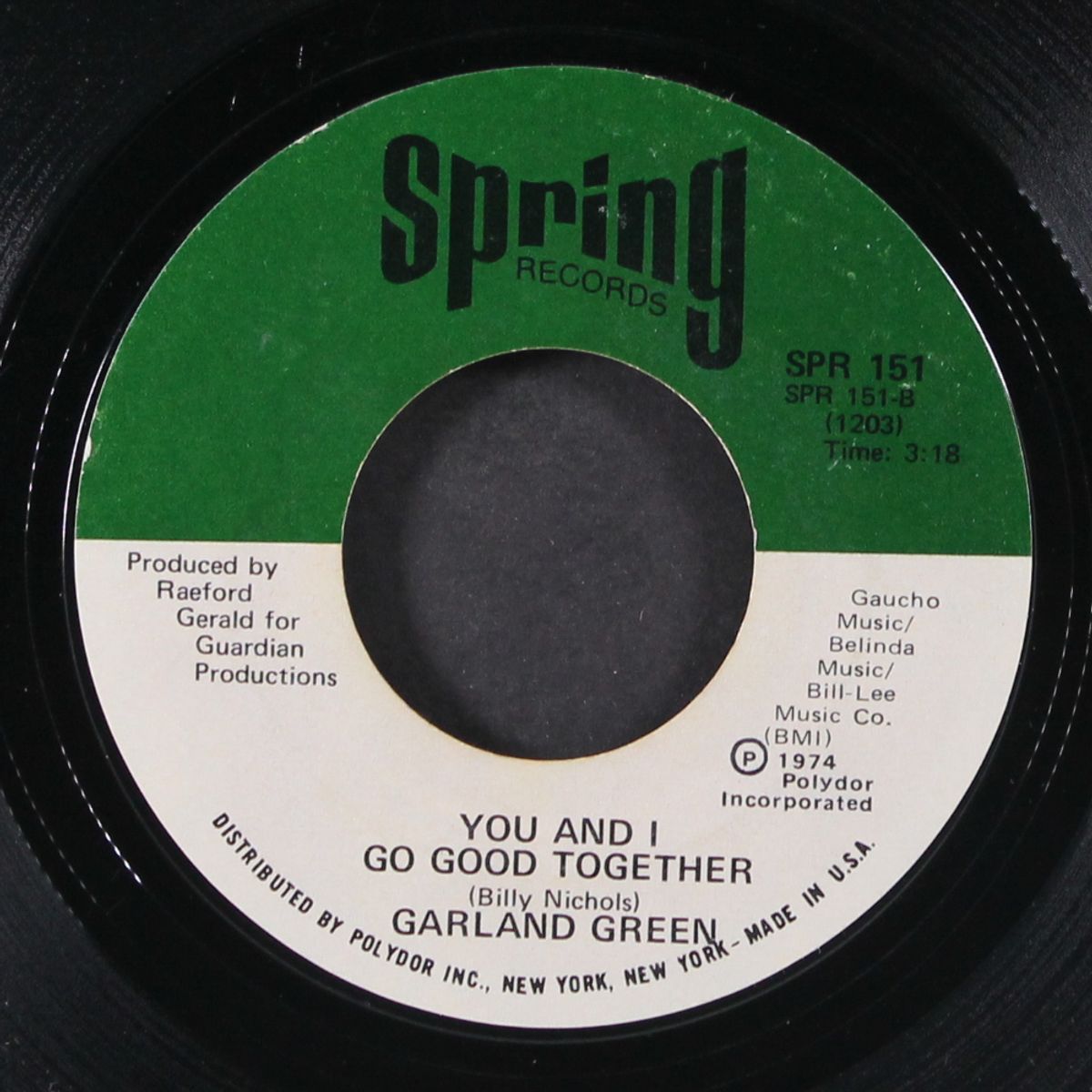 let the good times roll / you and i go good together by GARLAND GREEN