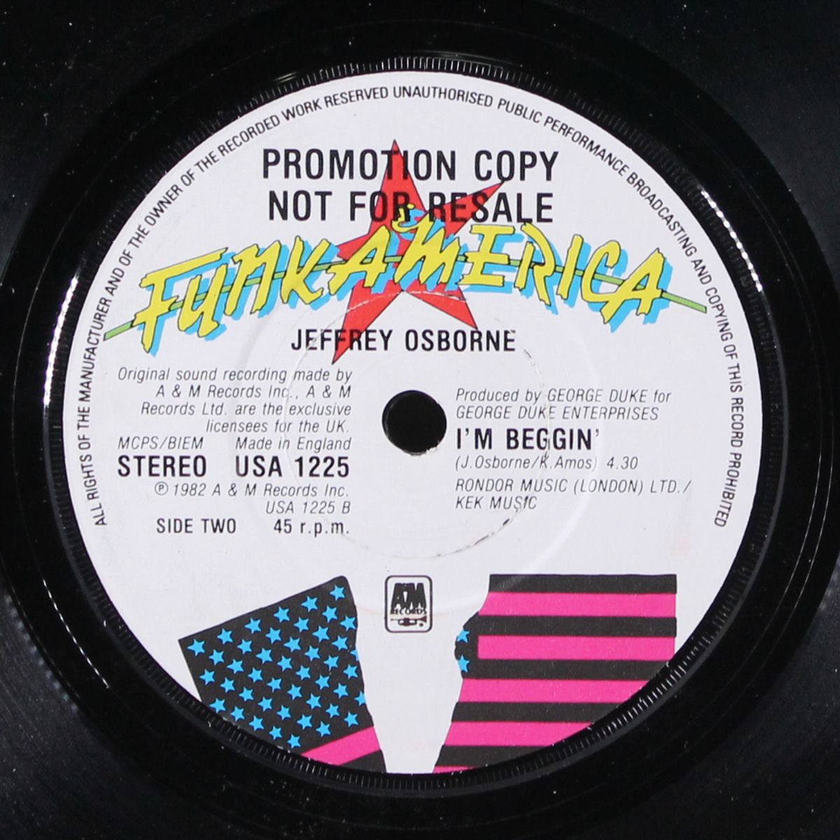 on the wings of love / i'm beggin' by JEFFREY OSBORNE
