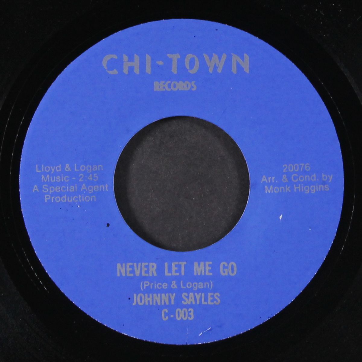 my love's a monster / never let me go by JOHNNY SAYLES