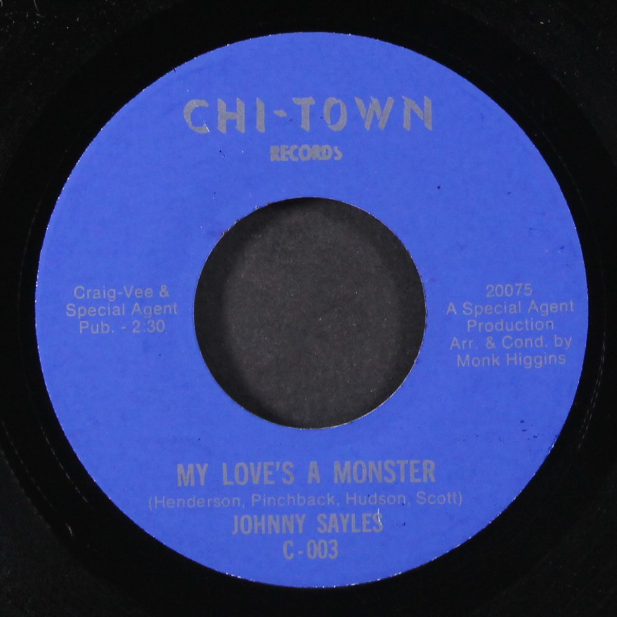 my love's a monster / never let me go by JOHNNY SAYLES