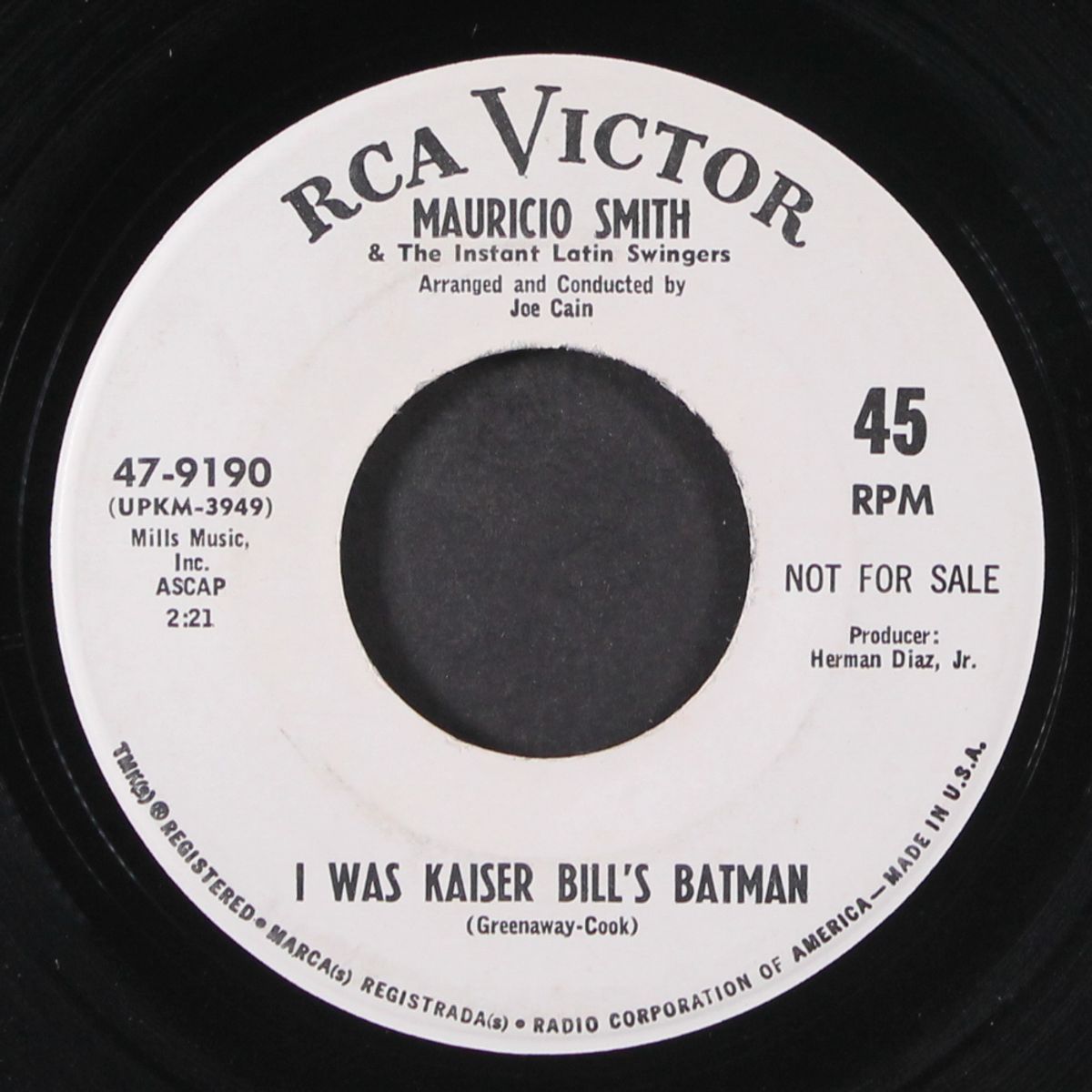 tell him about johnny / i was kaiser bill's batman by MAURICIO SMITH