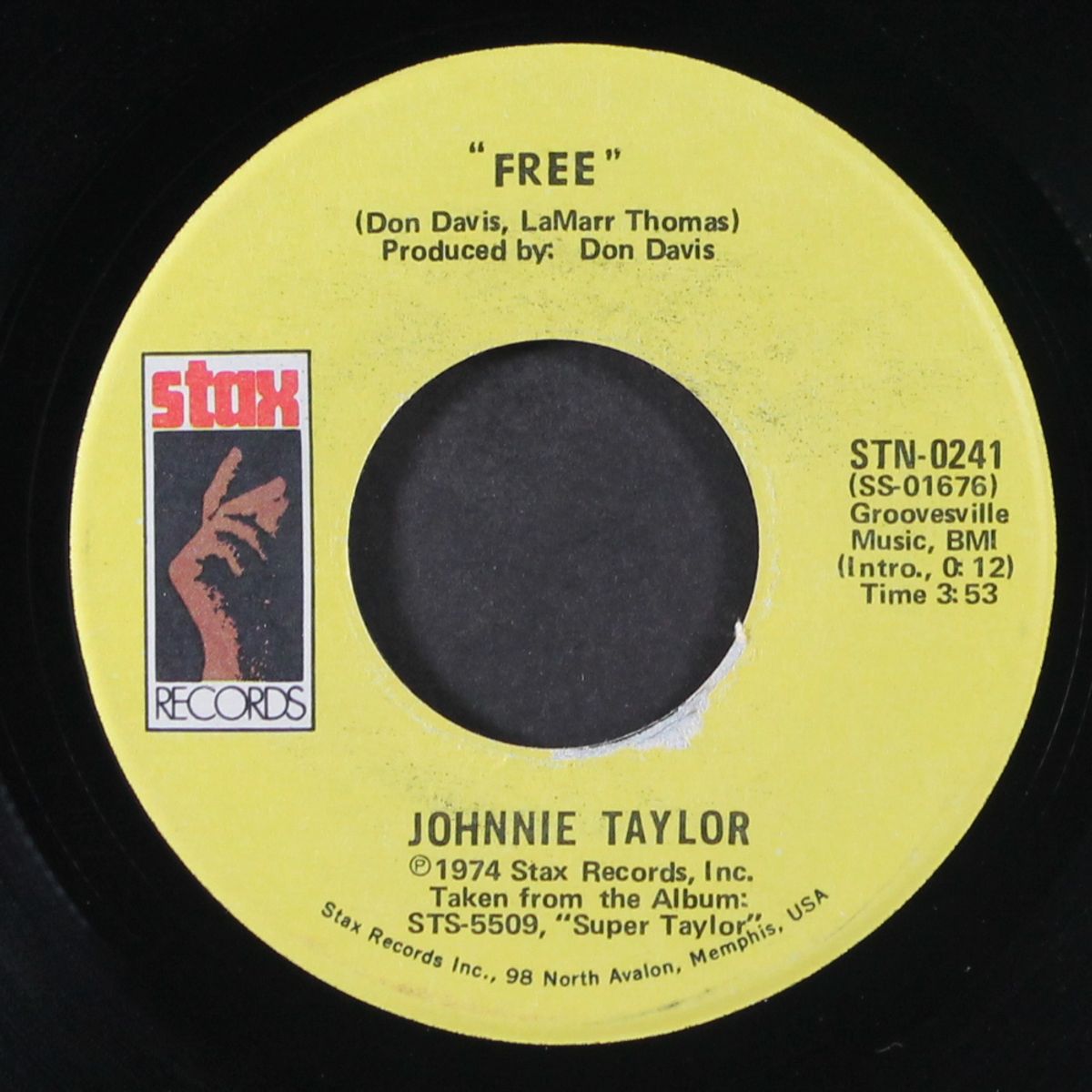 try me tonight / free by JOHNNIE TAYLOR