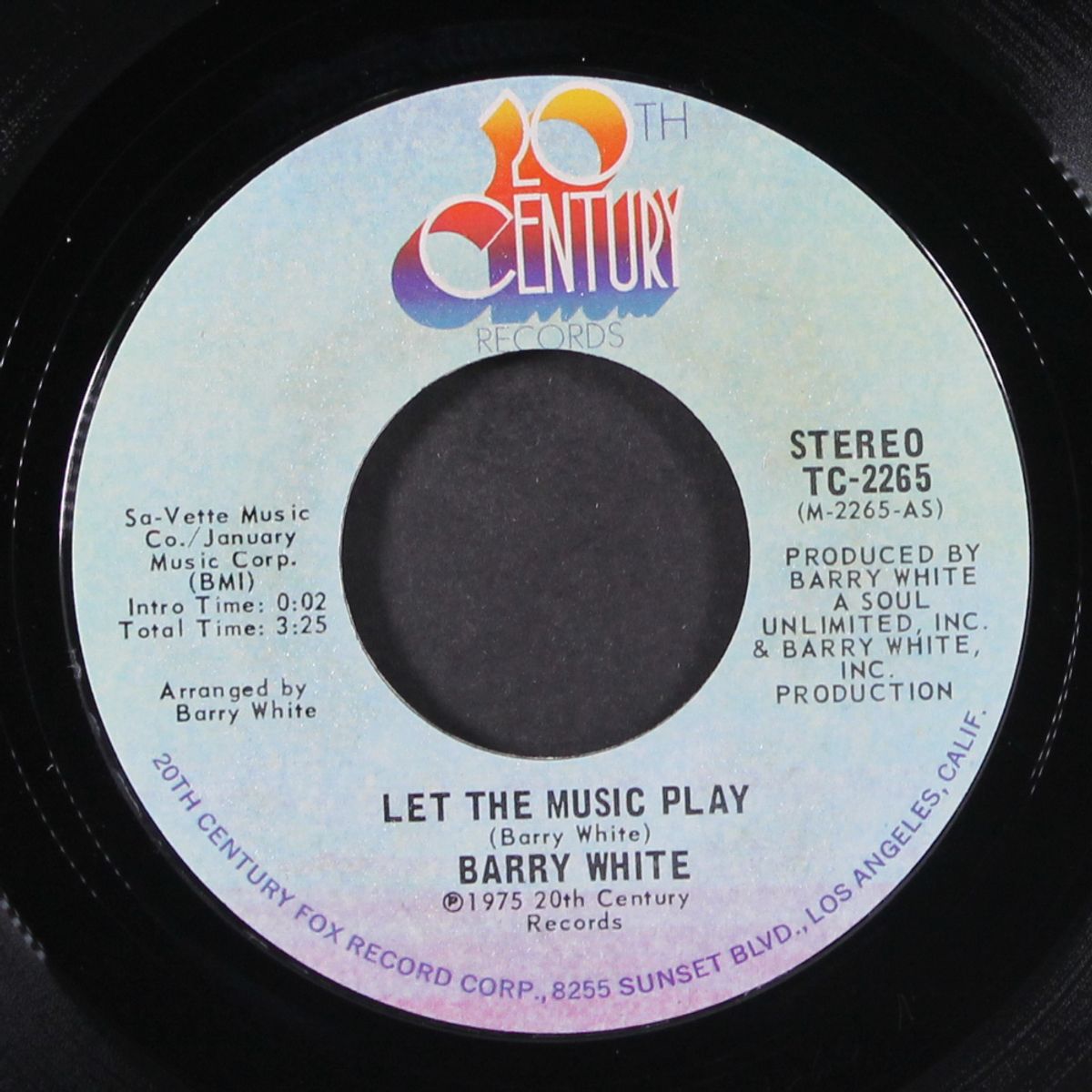 let the music play / instro by BARRY WHITE