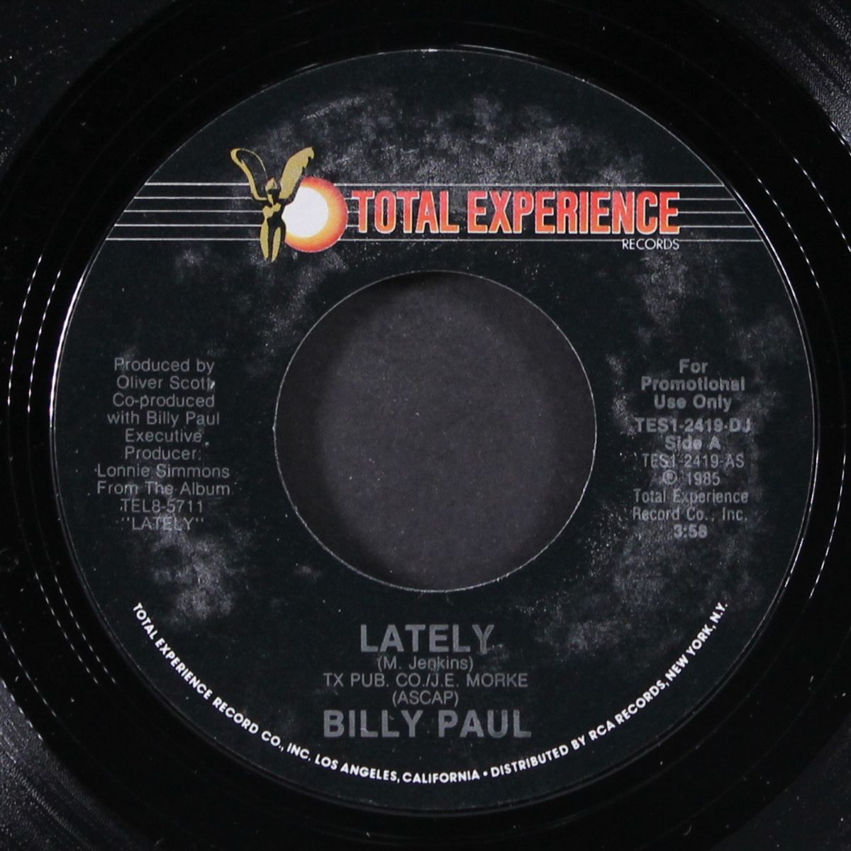 lately by BILLY PAUL