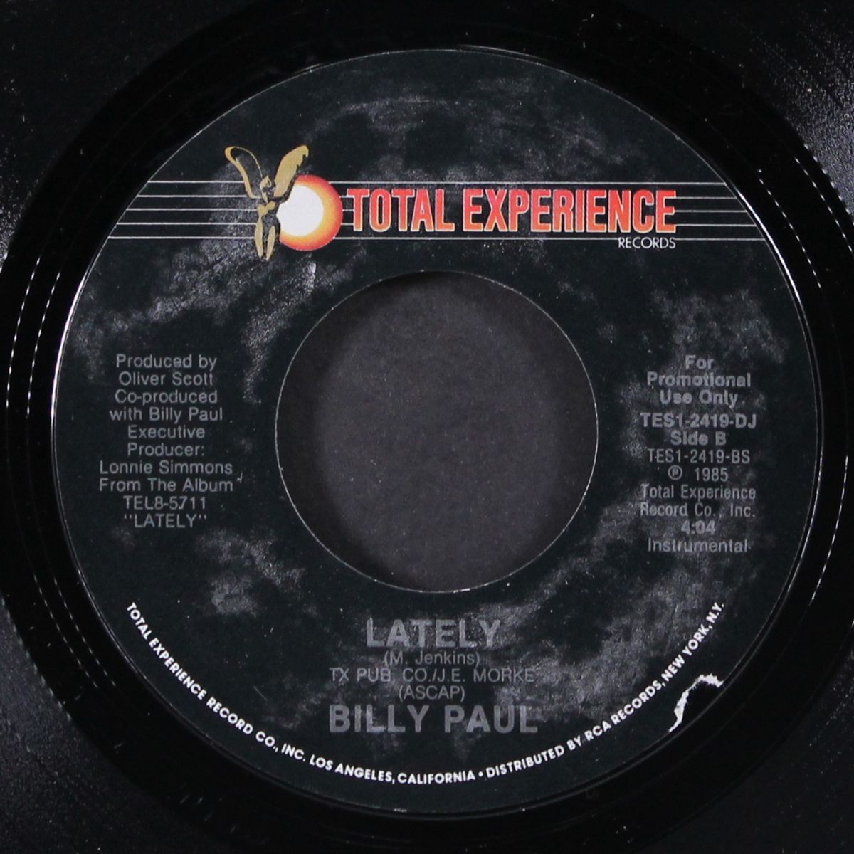 lately by BILLY PAUL