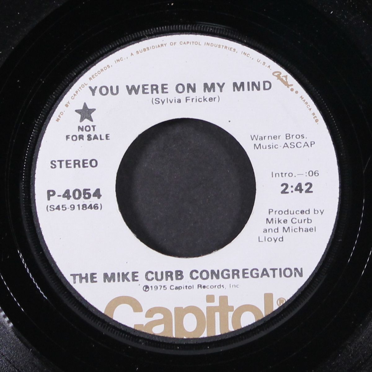 you were on my mind / mono by MIKE CURB CONGREGATION