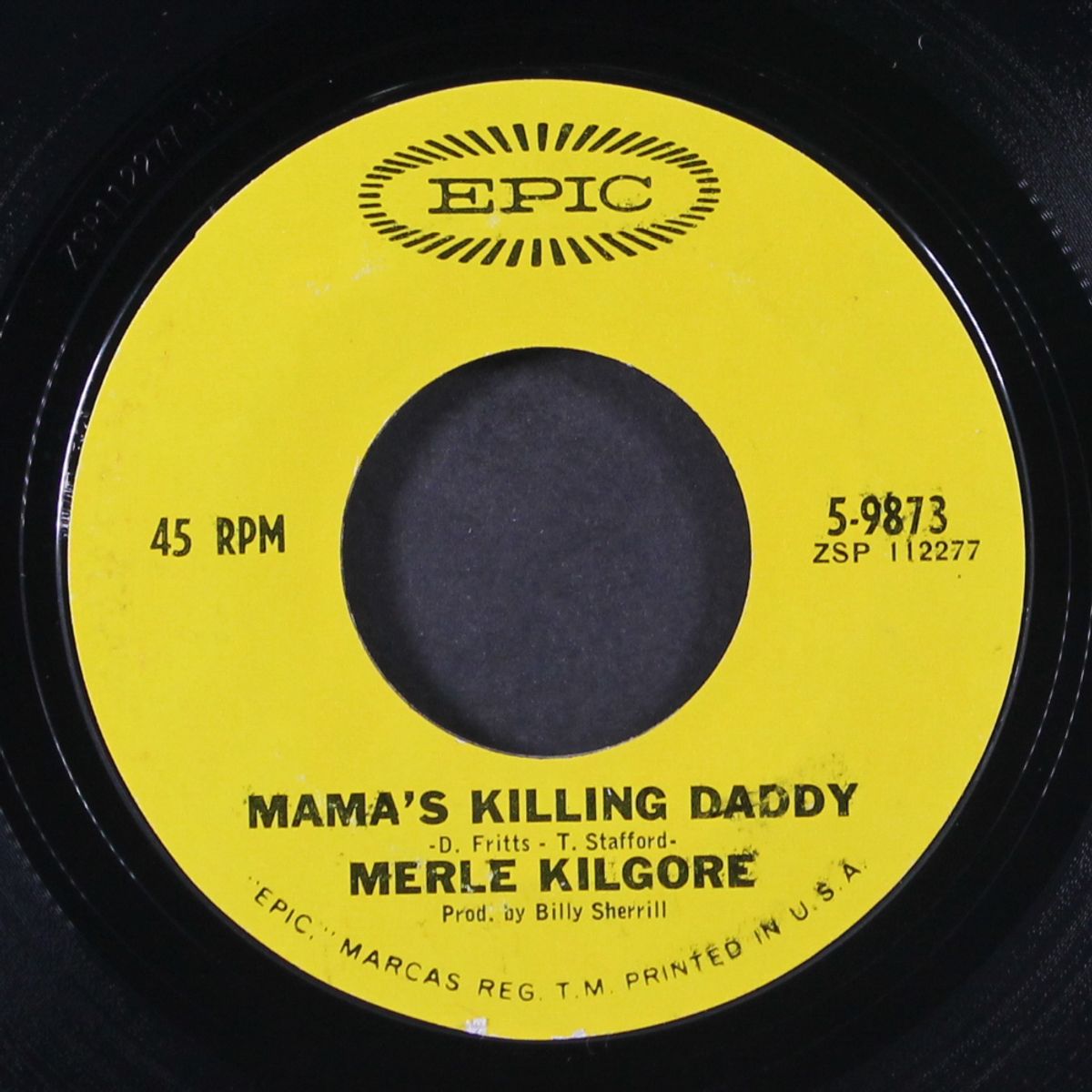 mama's killing daddy / baby i got it by MERLE KILGORE