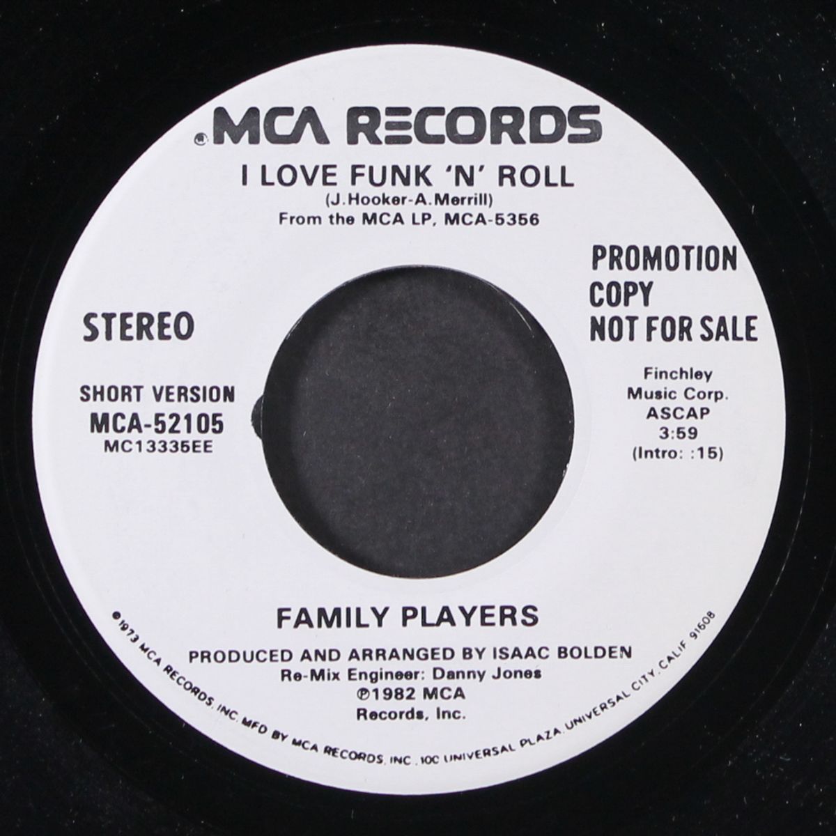 i love funk 'n' roll / same by FAMILY PLAYERS