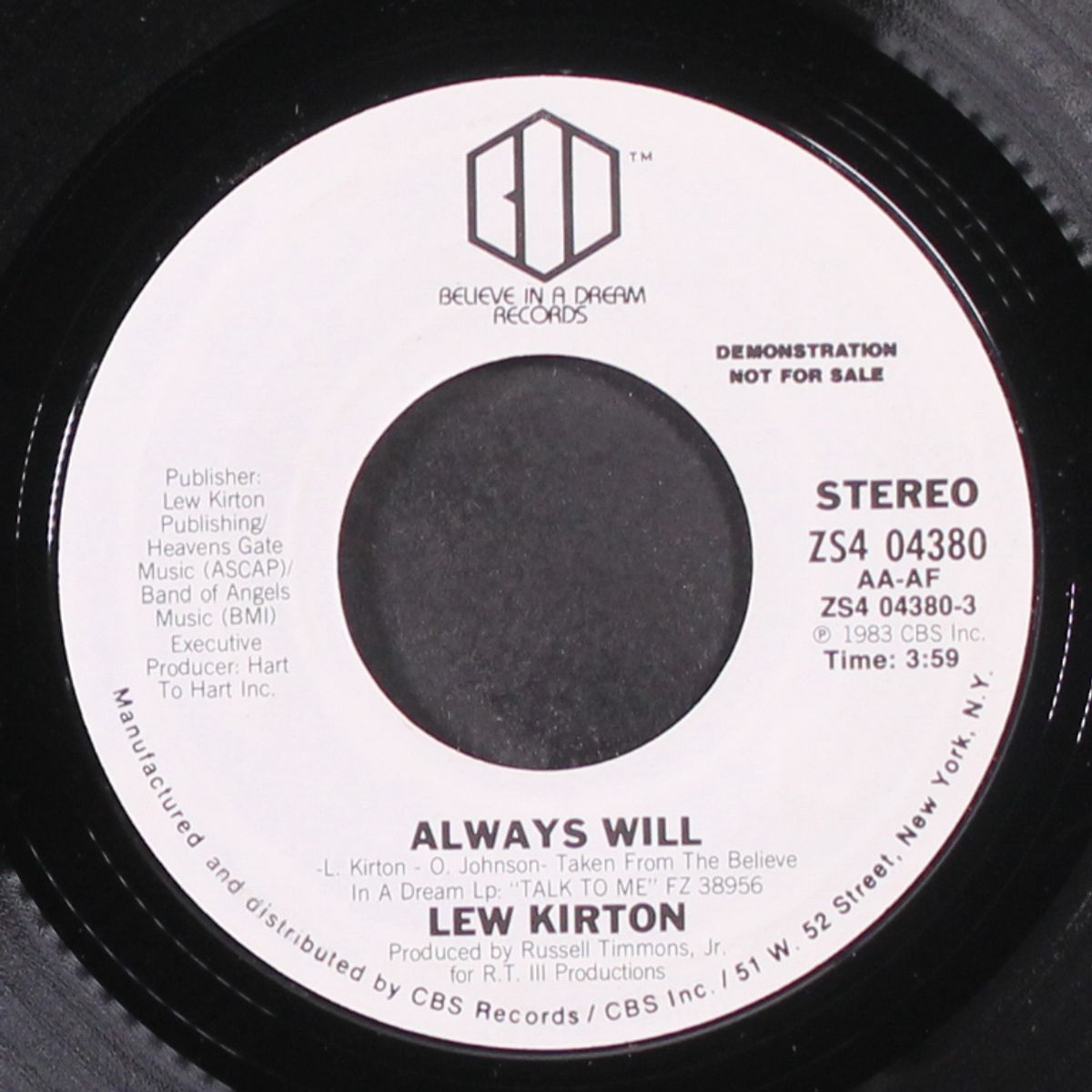 always will / mono by LEW KIRTON