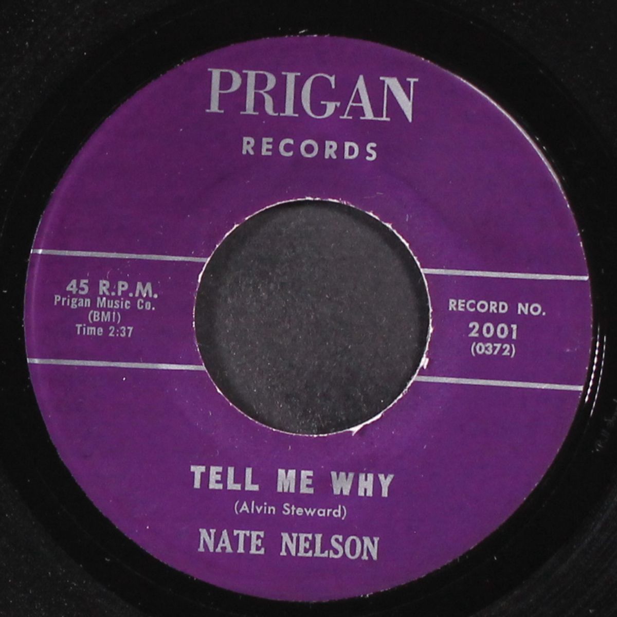 once again / tell me why by NATE NELSON