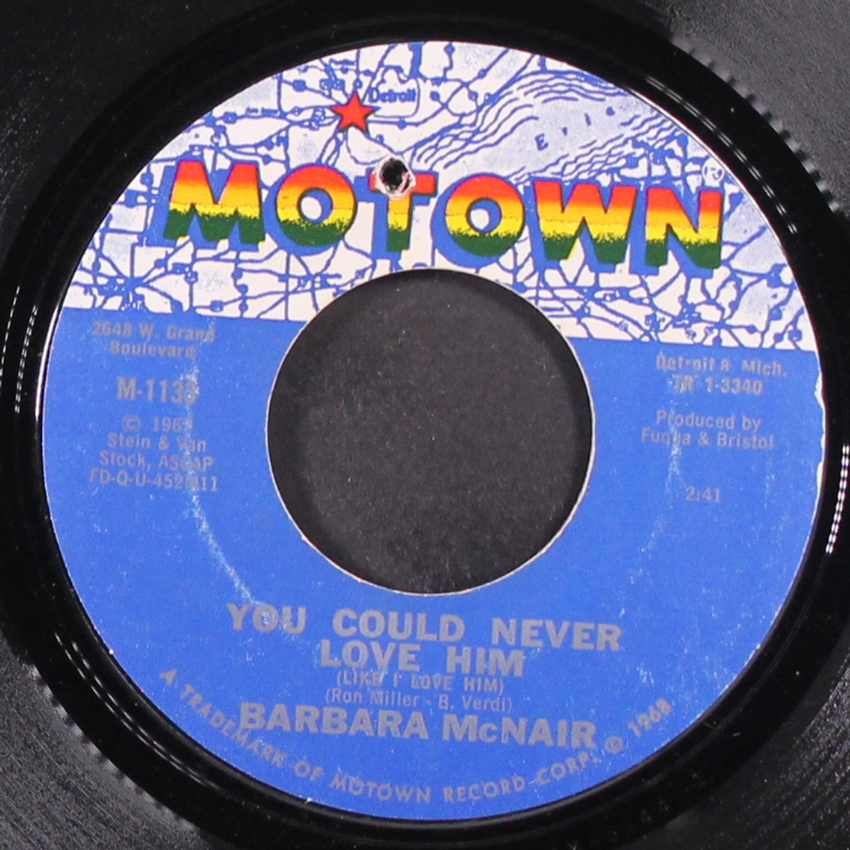 you could never love him / fancy passes by BARBARA MCNAIR