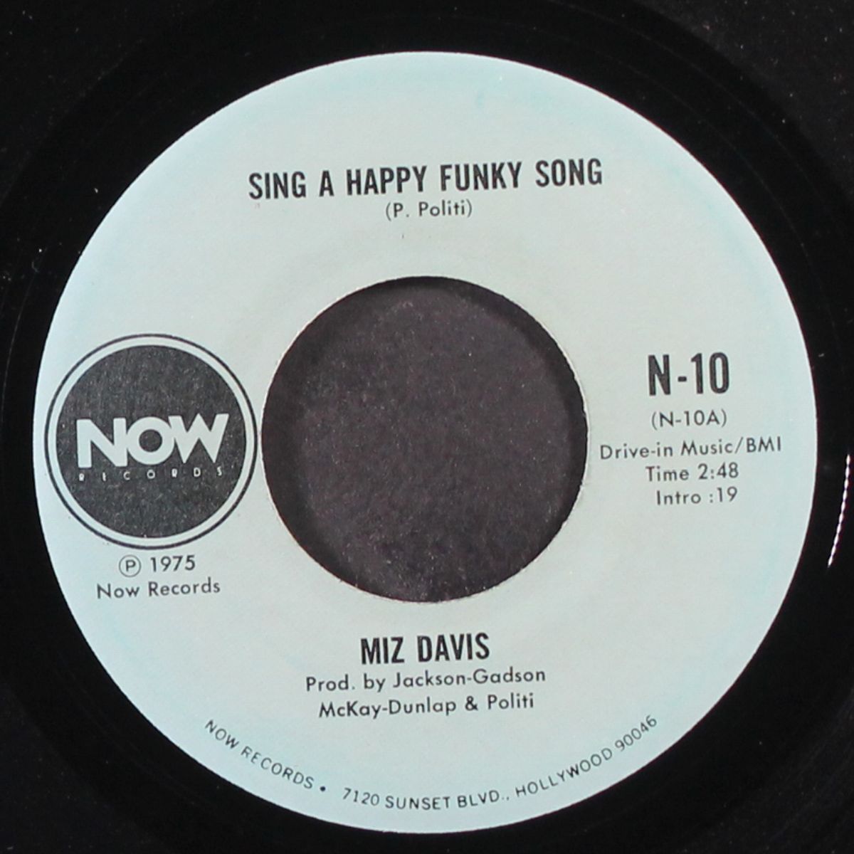 sing a happy funky song / disco version by MIZ DAVIS