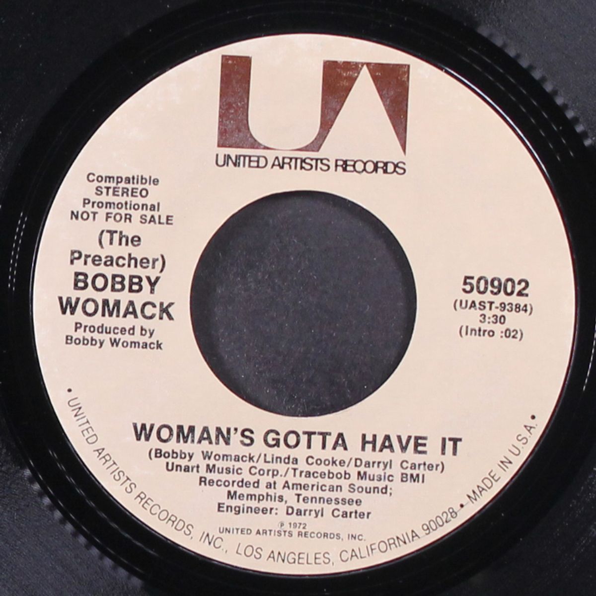 woman's gotta have it / give it back by BOBBY WOMACK