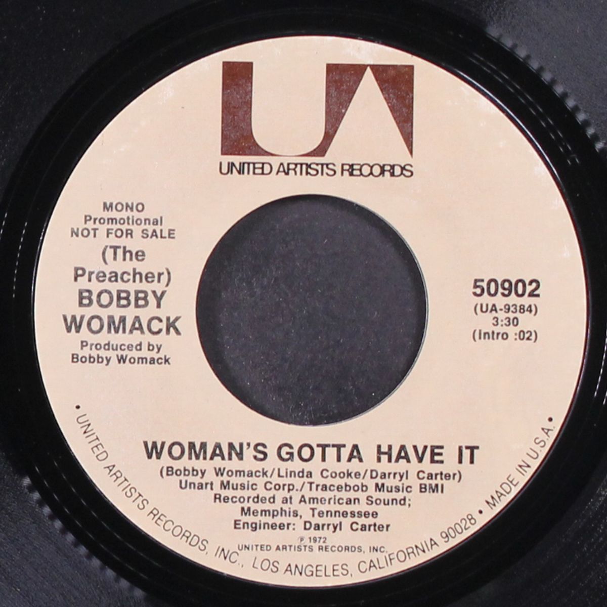 woman's gotta have it / give it back by BOBBY WOMACK