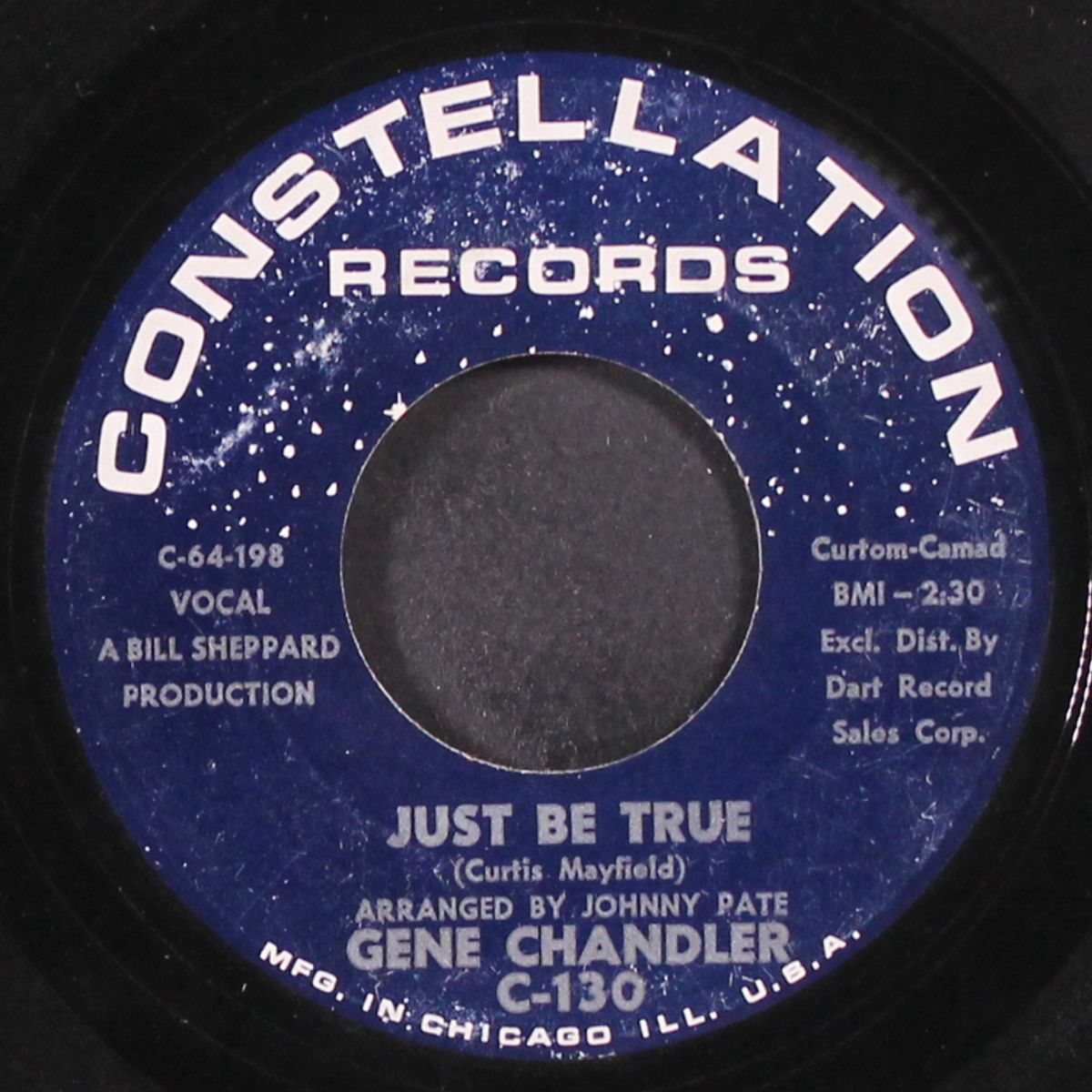 a song called soul / just be true by GENE CHANDLER
