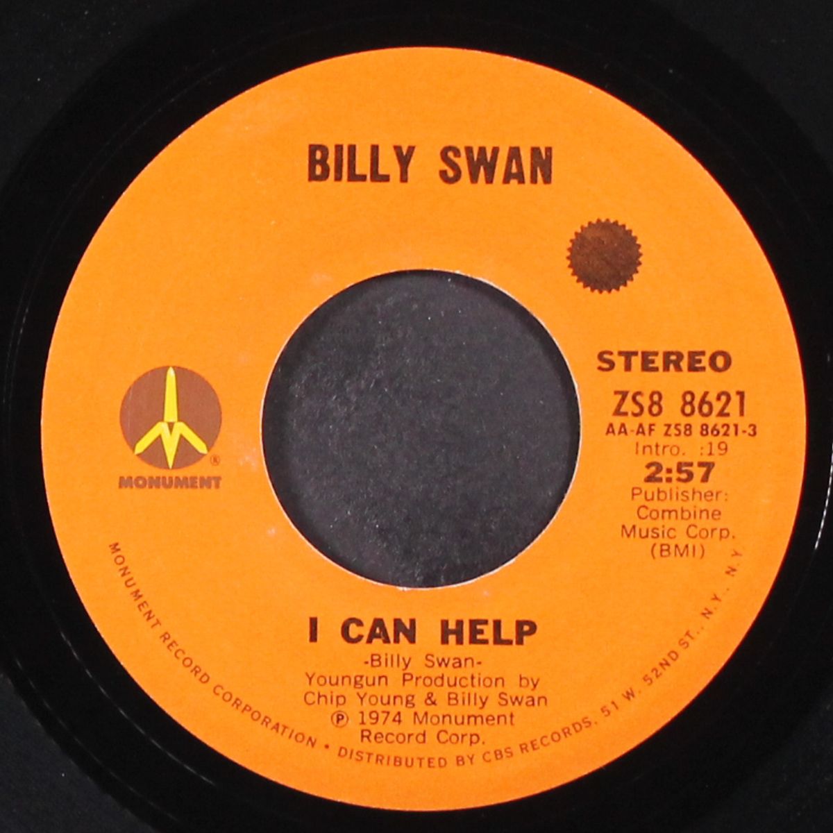 i can help / ways of a woman in love by BILLY SWAN
