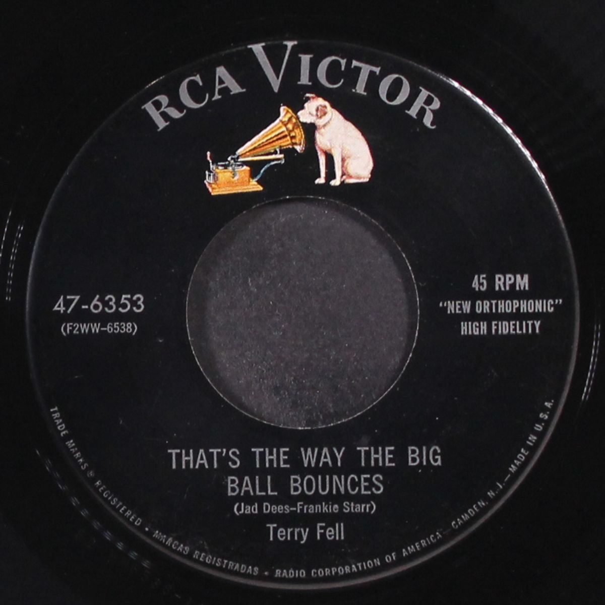 what am i worth / that's the way the big ball bounces by TERRY FELL